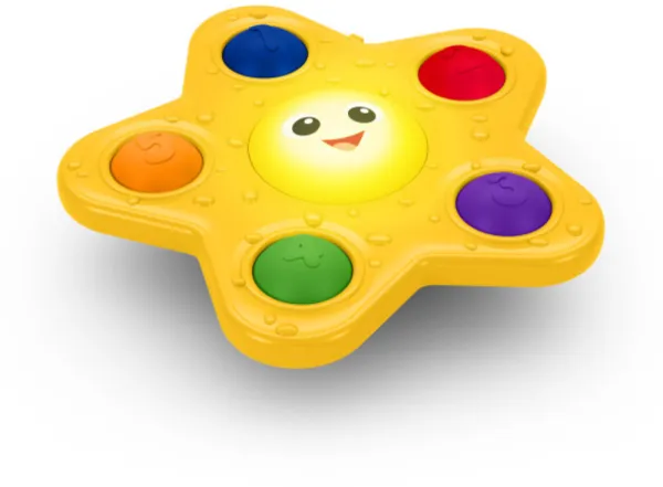 Aktivitetsleksak, Pop & Glow Starfish